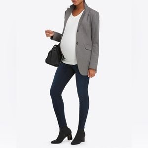 Spanx Mama Ankle Jean-ish® Leggings Size Small Twilight Rinse